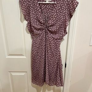 Monteau floral mini dress